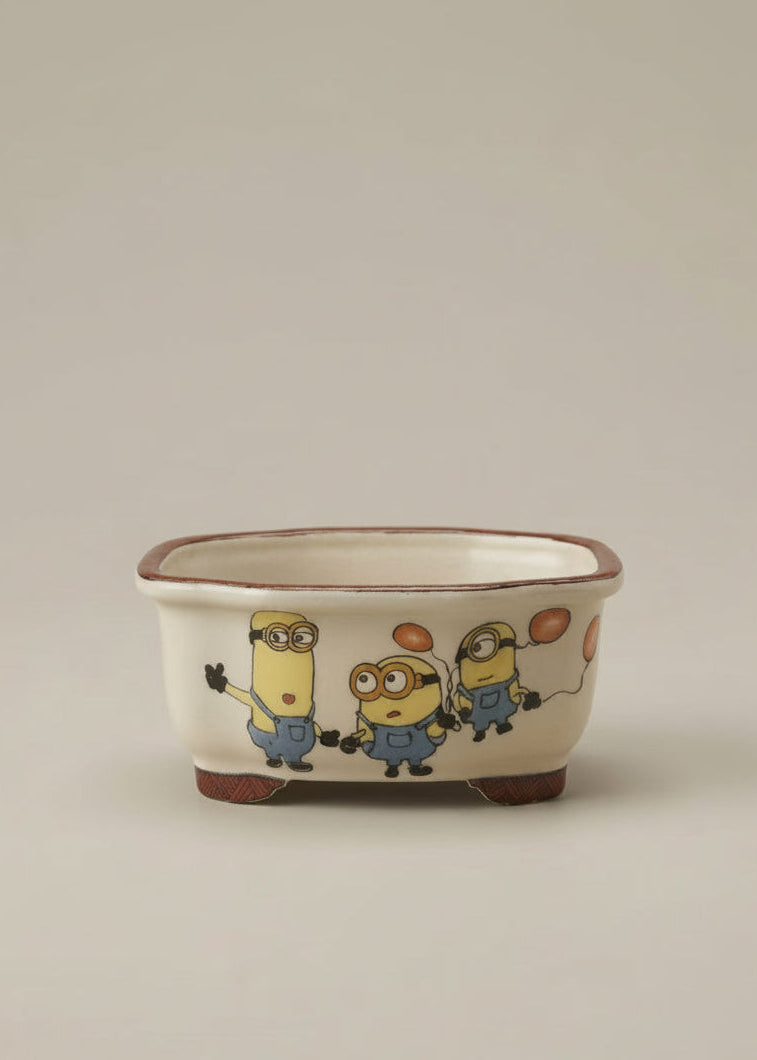 Balloon Parade Polychrome Oval Pot