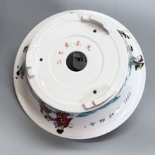 Eight Immortals Crossing the Sea Oval Bonsai Pot — alternate view 9