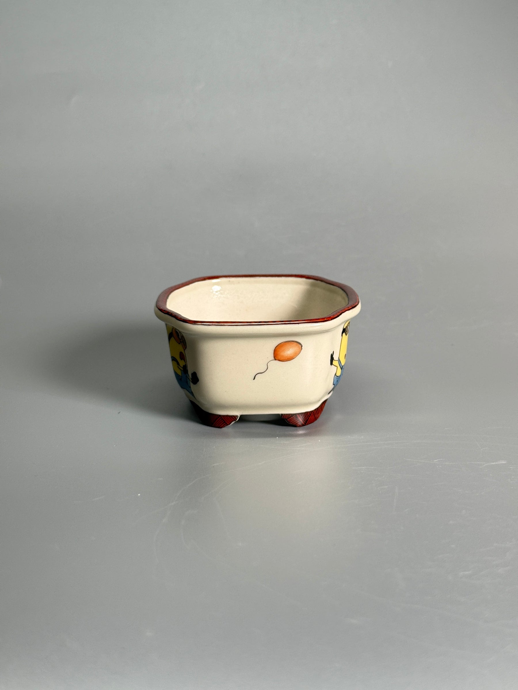 Balloon Parade Polychrome Oval Pot