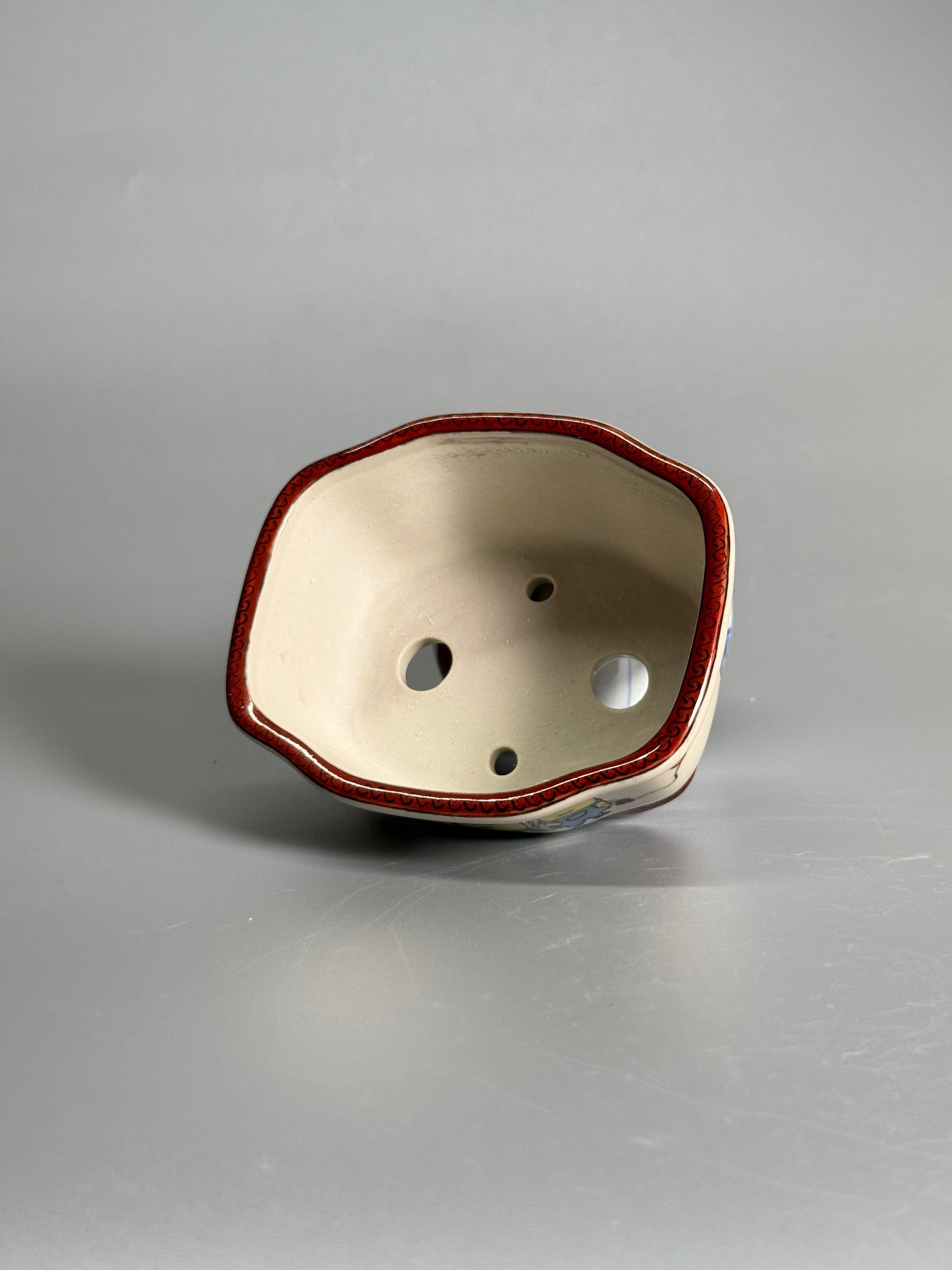 Balloon Parade Polychrome Oval Pot