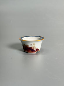 Quiet Perch Polychrome Footed Pot