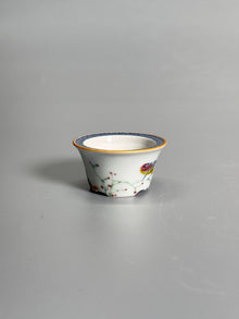 Quiet Perch Polychrome Footed Pot