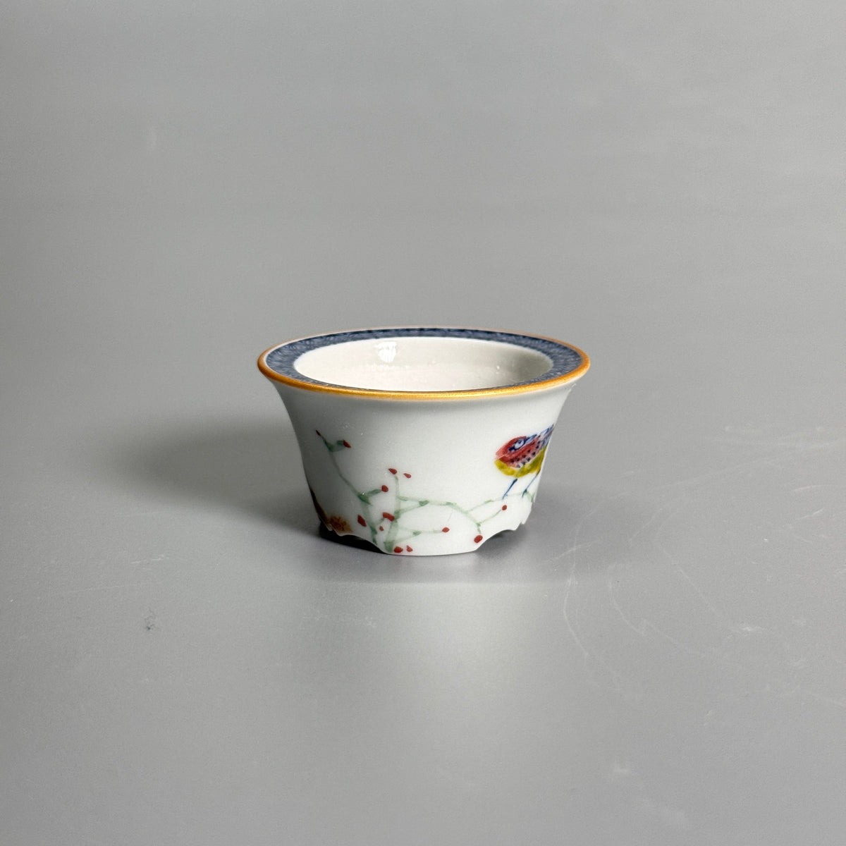 Quiet Perch Polychrome Footed Pot — alternate view 5