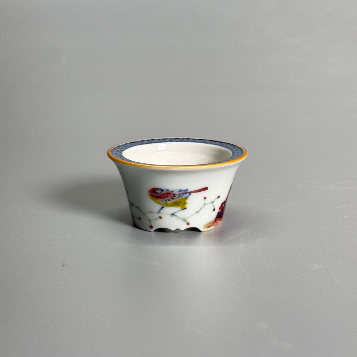 Quiet Perch Polychrome Footed Pot — alternate view 6