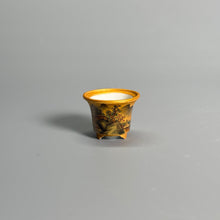 Golden Ochre Landscape Tripod Pot — alternate view 7