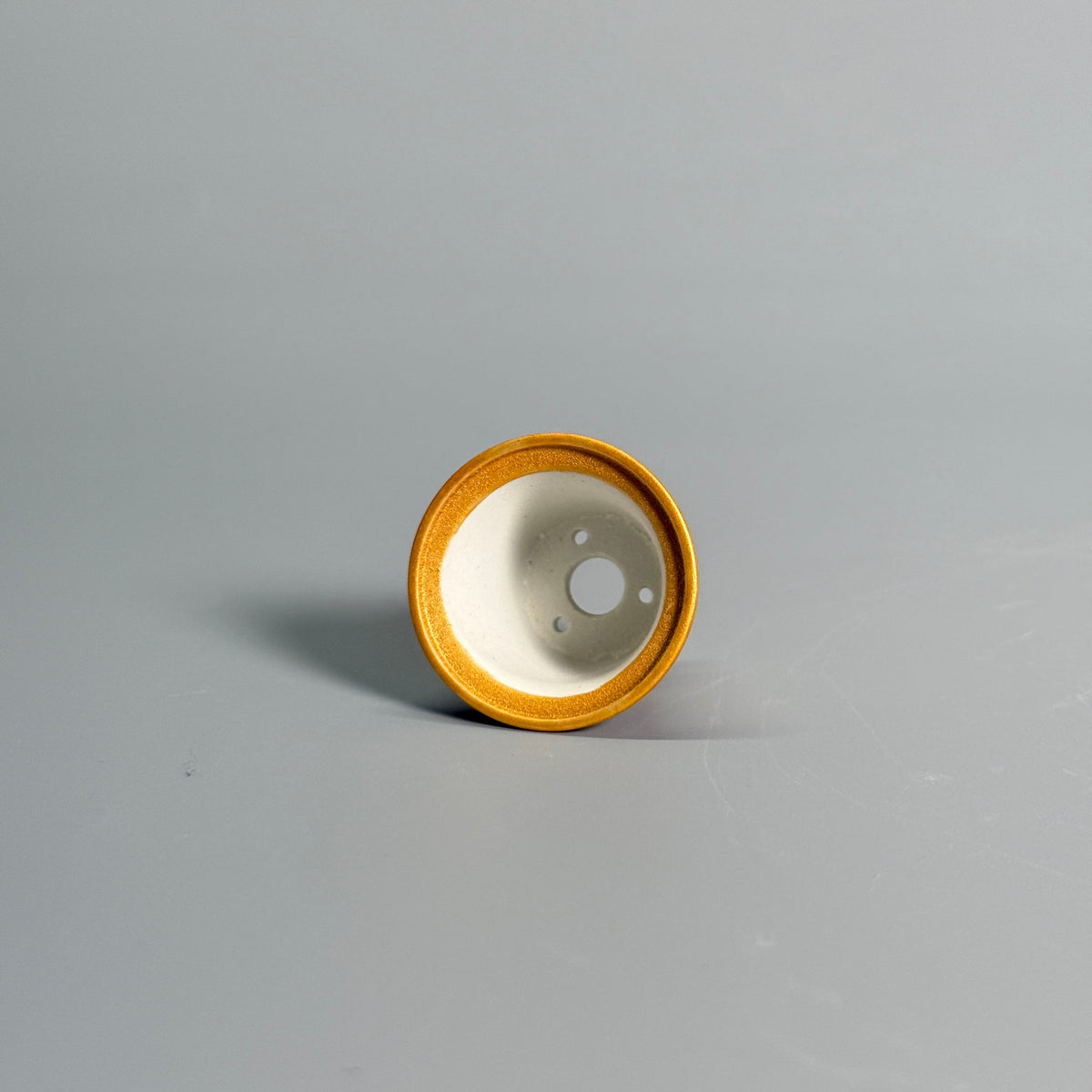Golden Ochre Landscape Tripod Pot — alternate view 8